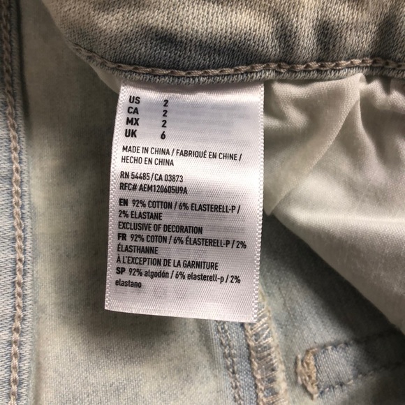 2 pair denim shorts - Picture 3 of 3